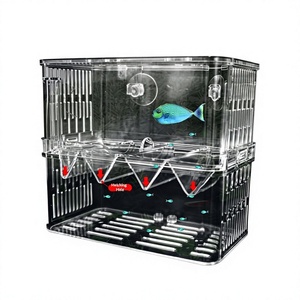 Mini incubateur multifonctionnel, aquarium transparent, boîte d'isolation pour l'élevage des poissons - Product Image 1