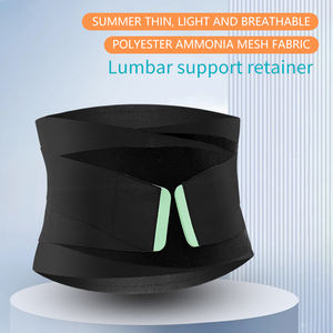 Ceinture de protection lombaire ajustable en nylon respirant pour l'exercice et le fitness, compression amincissante pour la taille - Product Image 6