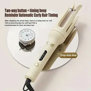 Hot Selling Interchangeable Hair Curler Iron Automatic Hair Curler Rotating 28mm Lcd Screen Hair Curler Machine