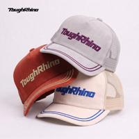 Casquette de camionneur à 5 panneaux, impression personnalisée professionnelle, Logo brodé, maille, mousse de qualité supérieure