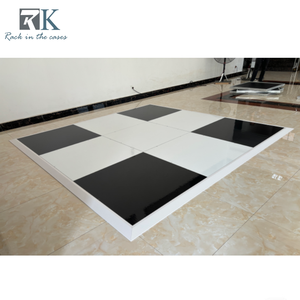 Interlocking Dance Floor Event Dance Floor Panels with Aluminum Edges for Wedding Hotel Decor - Product Image 5
