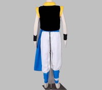 Vente flash - Cosplay Dragon Ball Heroes avec fusion Goku-Vegeta sous la forme de Son Goku et Trunks dans des tenues d'anime inspirées d'Halloween