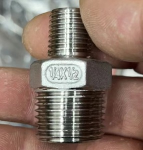 <span class=keywords><strong>1</strong></span>/<span class=keywords><strong>2</strong></span> inch RVS zeskantnippel - Product Image 6