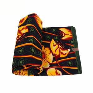 Pañuelos de poliéster con estampado floral, <span class=keywords><strong>ropa</strong></span> africana de moda, <span class=keywords><strong>2021</strong></span> - Product Image 6