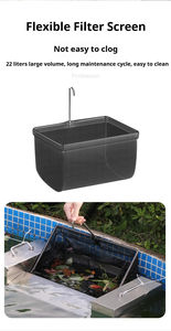 SUNSUN مقشدة بركة تدفق كبير من الفولاذ المقاوم للصدأ مرشح بركة السمك جهاز جمع الأوراق الساقطة الضغط المنخفض - Product Image 6