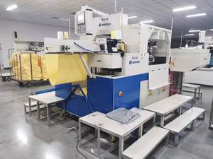 中国最佳品质 BestSun 毛圈毛巾自动经纬编织交叉缝纫机贴标装置沙滩巾 60 条/分钟 8KW - Product Image 4