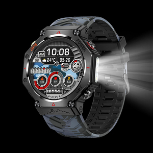 2025 KC91 1,39 inch Kompas Hoogtemeter Zaklamp Outdoor Smartwatch 530mah Batterij 3ATM GPS Smartwatch Dames Sport - Product Image 5