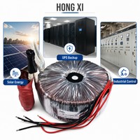 Transformateur onduleur toroïdal HONG XI 15KVA 100% cuivre haute performance pour usage solaire, UPS et industriel