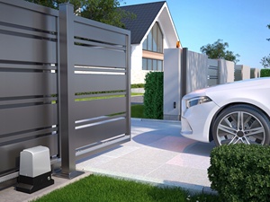 Cửa trượt lên đến 1400 lb (600 kg) 40 ft trượt cổng động cơ 200W điện lăn đường lái xe tự động trượt cổng Opener Kit - Product Image 6