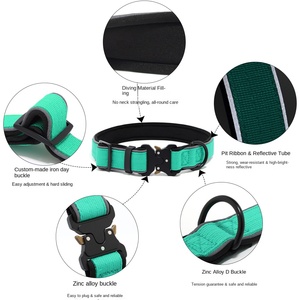 Venta al por mayor de collar de perro táctico de tubo reflectante perro mediano y grande Cofund <span class=keywords><strong>Maura</strong></span> Brador Collar de mascota luminoso especial - Product Image 3
