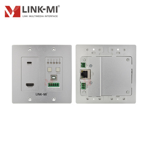 Kit d'extension murale vers boîtier jusqu'à 100 m avec entrées HDMI + <span class=keywords><strong>Type</strong></span>-<span class=keywords><strong>C</strong></span> et prise en charge <span class=keywords><strong>KVM</strong></span> 150 m sous 1080P, 100 m sous 4K60Hz - Product Image 2