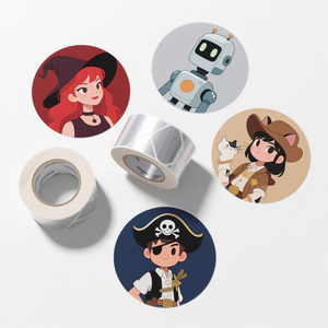 Customized Printing Product Packaging Self-adhesive Label <b>Stickers</b> Waterproof Vinyl <b>logo</b> <b>Stickers</b> Roll - Product Image 3