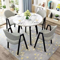 Ensemble de tables à manger en métal extensibles, modernes, confortables et stables, de haute qualité, prix de gros, pour salle à manger et réception
