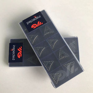 Plaquette de tournage en carbure de tungstène TNMG160408- YG3010 avec revêtement PCD/PCBN, dureté HRC45-65 pour outils de tournage CNC - Product Image 2