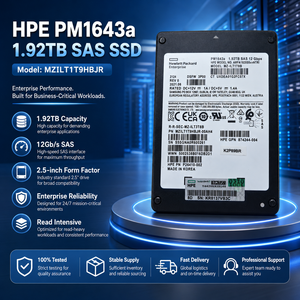 Pour PM1643a MZILT1T9HBJR 1,92 To HPE OEM Enterprise SAS SSD <span class=keywords><strong>2</strong></span>,5 pouces 12 Gb/s V-NAND TLC Disque SSD double port pour serveur de centre de données - Product Image 1