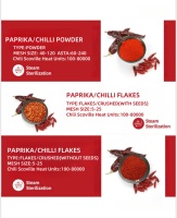 Chiles Rojos en Escamas, Pimentón, Especias Secas, Grado Alimenticio, Hierba Mexicana, Pimiento