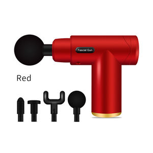 Pistola de masaje ligera y portátil, accesorio con vibración de tejido profundo, ajustable, venta al por mayor, de marca privada, juego de regalo - Product Image 3