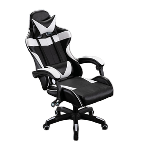 Nhà Máy Outlet Tốt Nhất Bán Sang Trọng Thoải Mái Tùy Chỉnh Chơi Game Ghế Làm Kim Loại Sắt PVC Ghế Máy Tính Với Chỗ Để Chân - Product Image 3