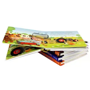 China Bem Projetado Full Color Hardcover Serviço de Impressão Do Livro Infantil