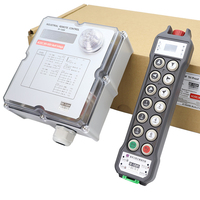 Sistema de Control Remoto para Grúa de Doble Velocidad de 12 Teclas con Acceso Biométrico de 100 Huellas Dactilares y Seguimiento de Personal