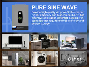 DATOUBOSS 오프 그리드 Dc to Ac 220V 230vac 단상 올인원 기능 6200W 48V 전원 하이브리드 태양광 인버터 Mppt - Product Image 6