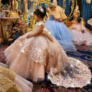 <span class=keywords><strong>Vestidos</strong></span> <span class=keywords><strong>de</strong></span> Niña <span class=keywords><strong>de</strong></span> las Flores Personalizados con Apliques <span class=keywords><strong>de</strong></span> Champán para Boda, con Lazo, Elegante Vestido <span class=keywords><strong>de</strong></span> Princesa para Fiesta <span class=keywords><strong>de</strong></span> Cumpleaños, <span class=keywords><strong>Primera</strong></span> <span class=keywords><strong>Comunión</strong></span> - Product Image 1