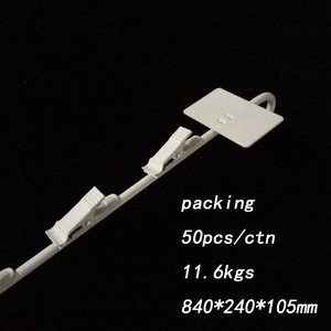 Custom Merchandising Metal <strong>Hanging</strong> <strong>Display</strong> Clips Strips Snacks <strong>Display</strong> For Retail - Product Image 2