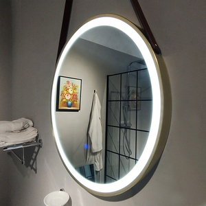 PTb Morden hiện đại LED Bath gương với màn hình cảm ứng miễn phí thông minh Vòng gương và vành đai điều chỉnh cho phòng tắm - Product Image 5