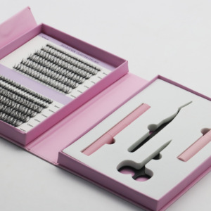 Dài Kéo Dài <span class=keywords><strong>7</strong></span>-10 Ngày Tự Làm Lash Trái Phiếu Và Niêm Phong C D Curl Cụm Phân Khúc Lash Cắt Chồn Tự Làm Lash Mở Rộng Kit - Product Image 4