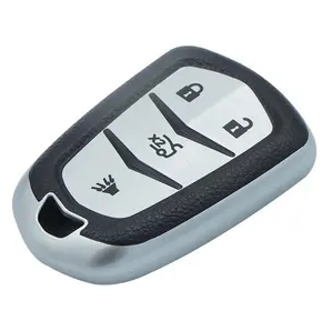 बिना चाबी 4 बटन रिमोट स्मार्ट गाड़ी की चाबी प्रकरण शैल कवर कैडिलैक के लिए कारों के लिए रिक्त एफओबी