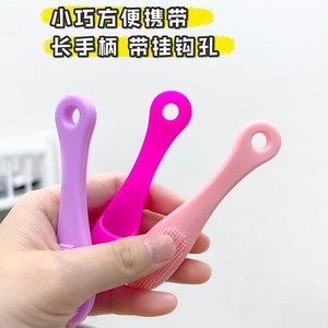 แปรงซิลิโคนสำหรับทำความสะอาดคางแมว กำจัดสิวเสี้ยน อุปกรณ์ดูแลสัตว์เลี้ยง - Product Image 4