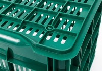 Paniers à mangues, caisses en plastique personnalisées avec rangement pour fruits et légumes, contenants empilables
