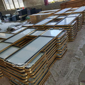 Heap-Espejo largo <span class=keywords><strong>de</strong></span> aluminio cepillado con soporte, 40x150 50x165 60x180, longitud completa - Product Image 3