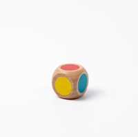 Dados de Madera Rodantes de 12-60 mm con Esquinas Redondeadas, Juego de Mesa Educativo para Niños de 5 a 7 Años