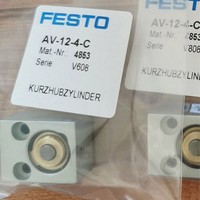 Av-12-4-c 4853 Silinder Pneumatik Miniatur Baru Av124c Satu Pengiriman Gratis Satu Set Lengkap Aksesori Plc Industri: Sensor /