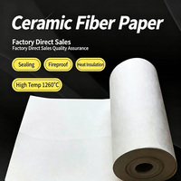 Venta Directa de Fábrica de Papel y Fieltro de Fibra Cerámica de Aislamiento de Alúmina, Utilizado para Equipos Industriales de Alta Temperatura