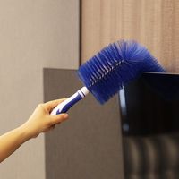 Brosse de nettoyage pour climatiseur, meubles, ventilateur de plafond, brosse à poussière à plumes extensible DS1352