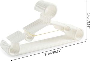 Perchas de Plástico Resistentes y Duraderas, Antideslizantes, de Material Ecológico, de Nuevo Diseño y Gran Venta, para Armarios de Niños - Product Image 2