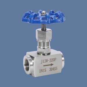 Válvula de Aguja de Acero Inoxidable J13W-320P DN15 304SS con Rosca Interna para Control de Líquidos a Alta Presión - Product Image 3