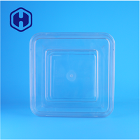 Conteneur en plastique PET transparent de qualité alimentaire pour bonbons, biscuits, gâteaux, fruits frais, desserts, emballage OEM ODM, fournisseur personnalisé, sans BPA