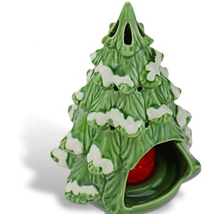 Luna estrella de cerámica vela fragancia vela calentador para la decoración de la Navidad/aromaterapia en casa/dormitorio - Product Image 3