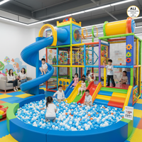 Best-seller Équipement de jeu intérieur en plastique souple personnalisé Styles variés pour centre commercial scolaire Labyrinthe pour enfants certifié CE