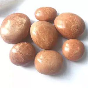 Natürliche Quarz polierte spirituelle Produkte Steine Kristall Quarz Palmen steine für Home Decoration