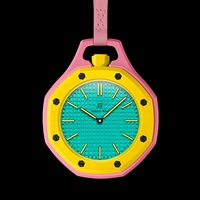 Montre de poche à quartz Royal Pop, avec cordon de mode, pendentif suspendu, montre analogique décontractée unique