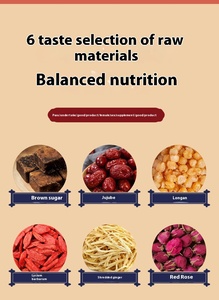 Thé au gingembre et aux jujubes au sucre roux, six saveurs, thé de la déesse, conditionnement en vrac, directement du fabricant, vente en gros disponible - Product Image 6