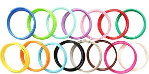 Filamento PLA per Penna 3D, 15 Colori Vivaci, 175mm, Confezione Campione da 10ft per Colore, 150ft Totali per Penne/Stampanti 3D - Product Image 4