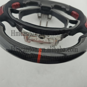 Produits populaires - Volant de direction en cuir perforé en fibre de carbone adapté aux voitures Infiniti G27 G37 - Product Image 6
