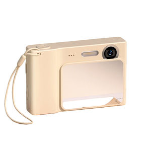 Appareil photo numérique pour selfies 4K CMOS, anti-tremblement multiple, écran 2,4 pouces, flash intégré, cordon, caméra rétro CCD pour étudiants, vlog - Product Image 4