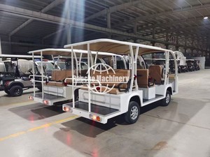 El Último Autobús Eléctrico Personalizado de 14 Plazas de Color Blanco/Autobús de Baja Velocidad para Zonas Turísticas - Product Image 3