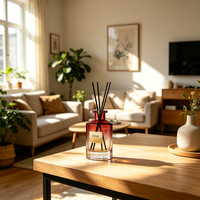 Nouvelle Arrivée Diffuseur à Bâtonnets de Luxe pour la Maison, Fabricant de Décoration et Parfums d'Ambiance Personnalisés OEM/ODM, Longue Durée